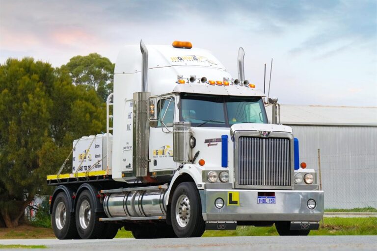 Western Star prime mover from the Operate WA training fleet
